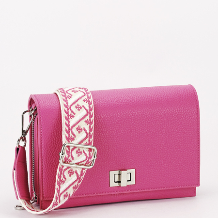 Portofel fucsia tip geanta Flora&CO F5003 14 [2]