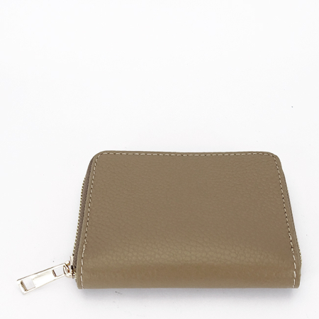 Portofel mic bej taupe din piele naturala 8912 07 [2]