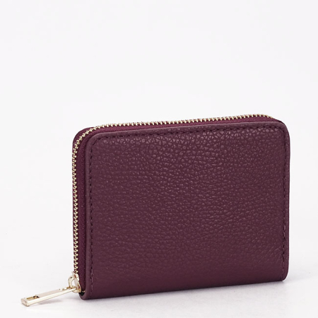 Portofel mic bordo din piele naturala 8912 07 [1]