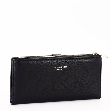 Femei - Portofel negru David Jones Paris DJ0086-1 07