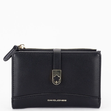 Accesorii - Portofel negru David Jones Paris P140-003H 07