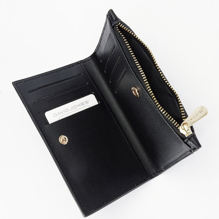 Portofel negru David Jones Paris P150 05 [6]