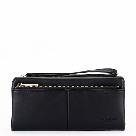 Noutati - Portofel negru David Jones Paris P159-1 05