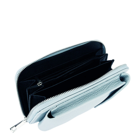 Portofel si port telefon din piele naturala 8971 07 Albastru [8]