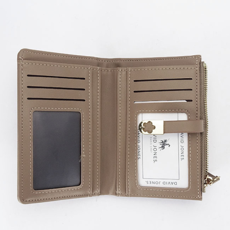 Portofel taupe David Jones Paris P140-003H 07 [4]
