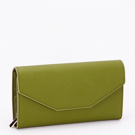 Accesorii - Portofel verde masliniu de dama Diana&CO DFX3492-13 M0