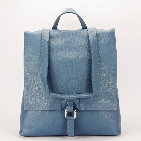Rucsac 2 in 1 albastru din piele naturala 59741-28 122 [1]