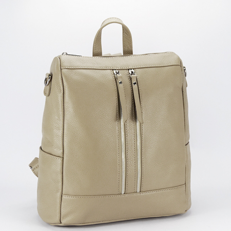 Rucsac 2 in 1 bej din piele naturala 873 124 [2]