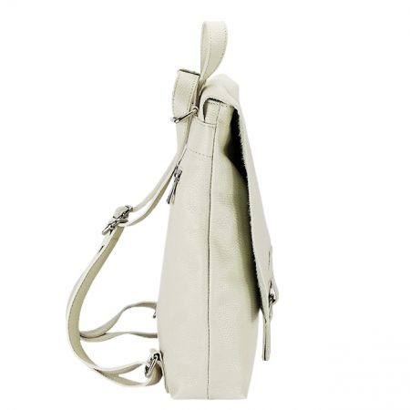 Rucsac 2 in 1 crem din piele naturala 5974-28 M11 [3]