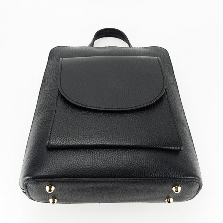 Rucsac 2 in 1 din piele naturala 8933 122 Negru [5]
