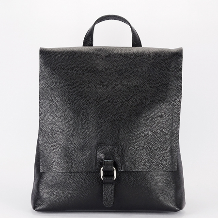 Noutati - Rucsac 2 in 1 negru din piele naturala 5974-28 M11