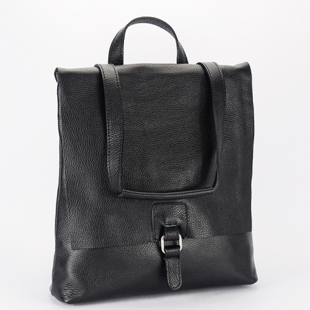 Rucsac 2 in 1 negru din piele naturala 5974-28 M11 [2]