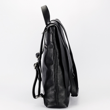 Rucsac 2 in 1 negru din piele naturala 5974-28 M11 [3]