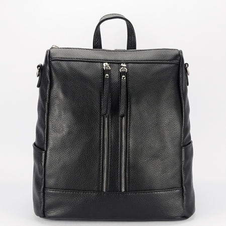 Rucsac 2 in 1 negru din piele naturala 873 124 [2]