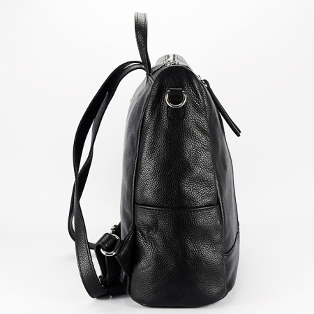 Rucsac 2 in 1 negru din piele naturala 873 124 [3]