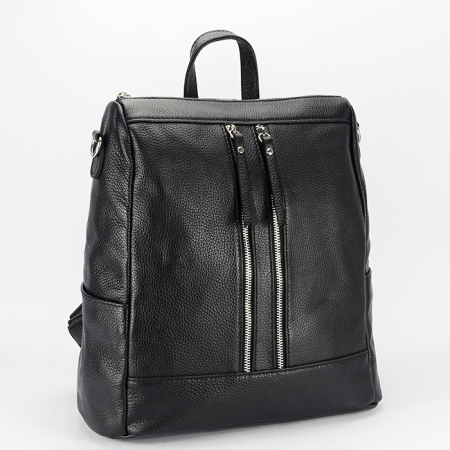 Rucsac 2 in 1 negru din piele naturala 873 124 [1]
