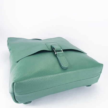 Rucsac 2 in 1 verde menta din piele naturala 5974-28 M11 [5]