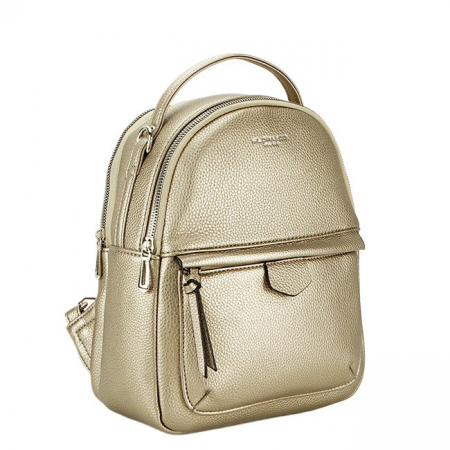 Noutati - Rucsac auriu convertibil in geanta F3606 18
