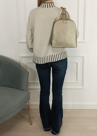 Rucsac auriu Flora&Co Paris F2547 18 [1]