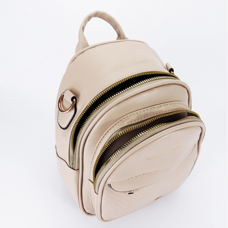 Rucsac bej casual 8009 119 [6]