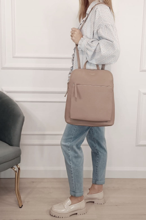 Rucsac bej taupe 2 in 1 Flora&CO F6780 119 [1]