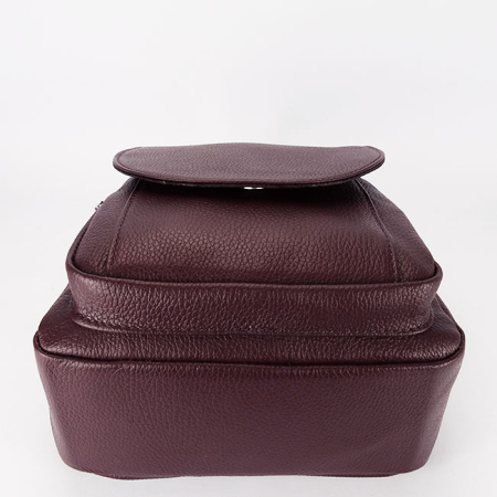 Rucsac bordo din piele naturala 8906 122 [5]