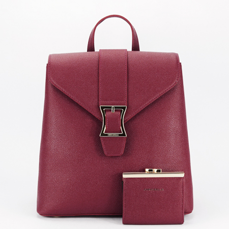 Rucsacuri - Rucsac burgundy Premium Chris Bella CB2423-3 M2