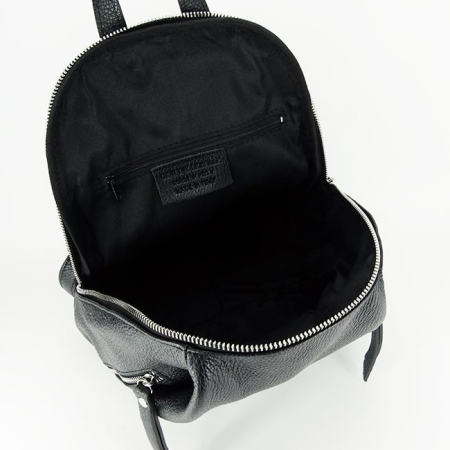 Rucsac negru din piele naturala 1506 121 [5]