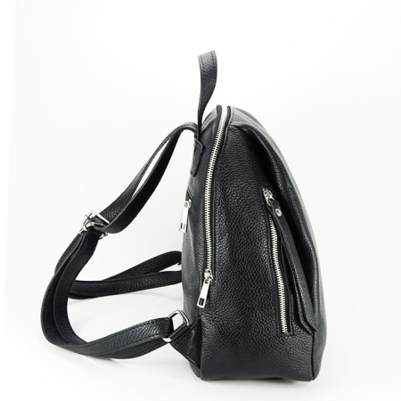 Rucsac negru din piele naturala 1506 121 [2]