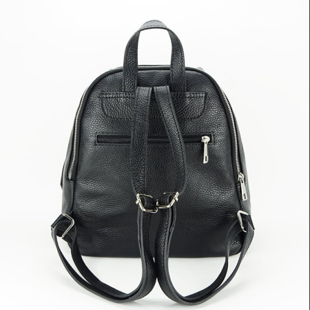 Rucsac negru din piele naturala 1506 121 [4]