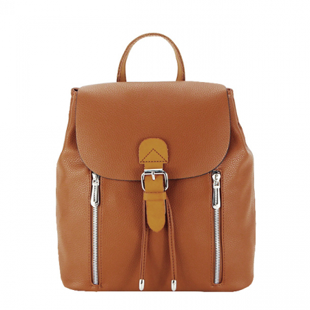 Rucsacuri - Rucsac de dama mediu, Flora&Co Paris, H6735 18 Maro cognac