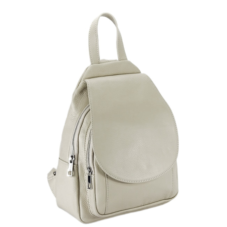 Rucsac crem din piele naturala 8906 122 [3]