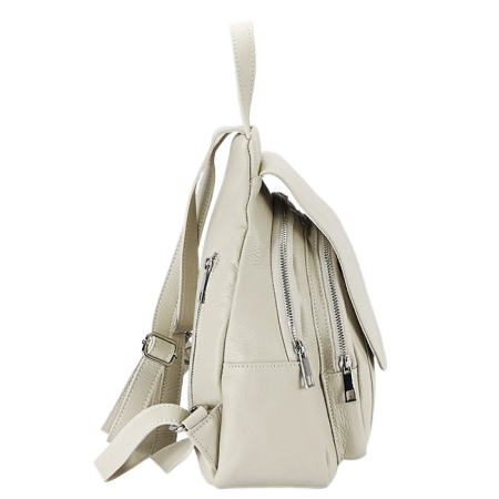 Rucsac crem din piele naturala 8906 122 [2]