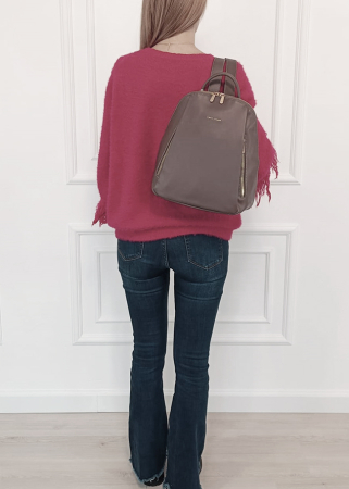 Rucsac David Jones taupe inchis CM7165-2 119 [1]