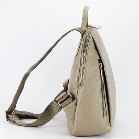 Rucsac bej taupe David Jones CM7112  18 [2]