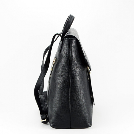 Rucsac din piele naturala 8941 124 Negru [1]
