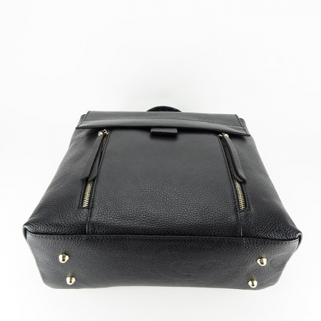 Rucsac din piele naturala 8941 124 Negru [3]