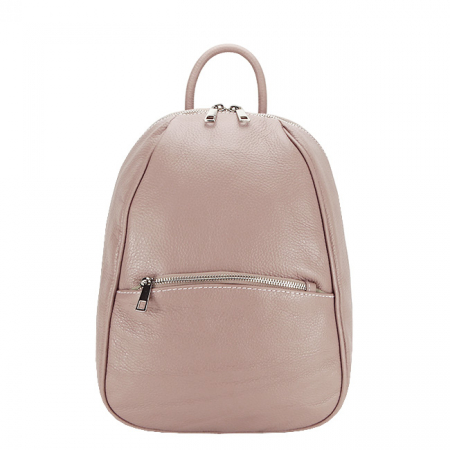 Noutati - Rucsac din piele naturala Lili 121 Roz