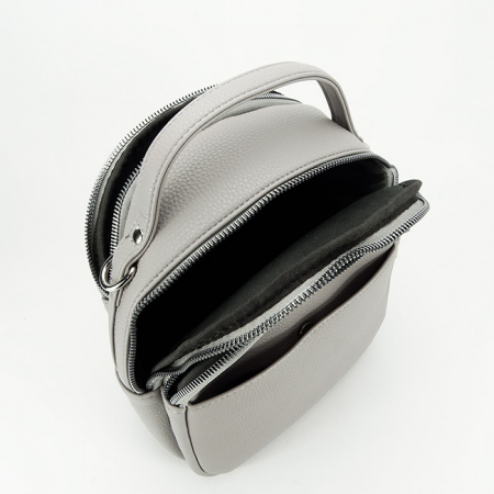 Rucsac gri convertibil in geanta F3610. 119 [6]