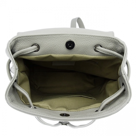 Rucsac gri din piele naturala 8914 M6 [4]
