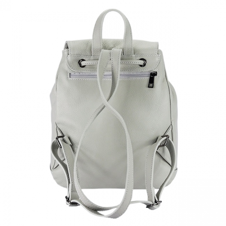 Rucsac gri din piele naturala 8914 M6 [2]