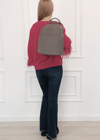 Rucsac gri inchis impermeabil David Jones CM7656 18 [1]