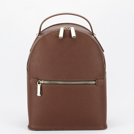 Rucsacuri - Rucsac maro cafeniu de dama Diana&CO Firenze, DYS602-3 119