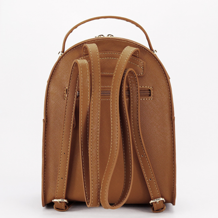 Rucsac maro cognac de dama Diana&CO Firenze, DYS602-3 119 [3]