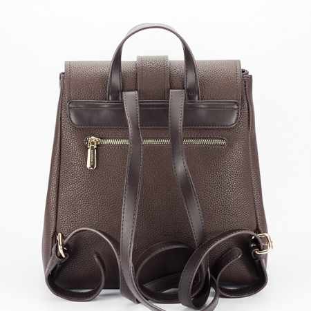 Rucsac maro inchis casual DOS603-2 119 [3]
