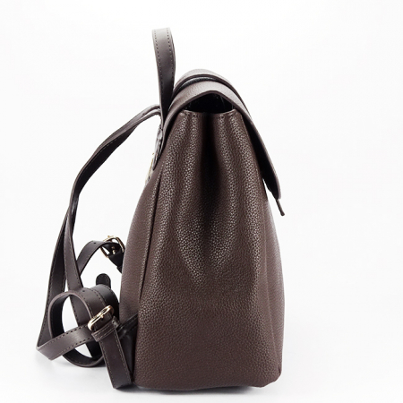 Rucsac maro inchis casual DOS603-2 119 [2]