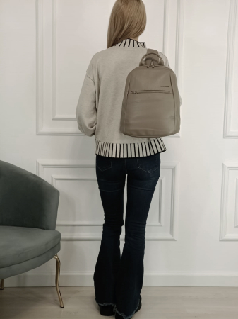 Rucsac maro taupe casual CM7749 18 [1]