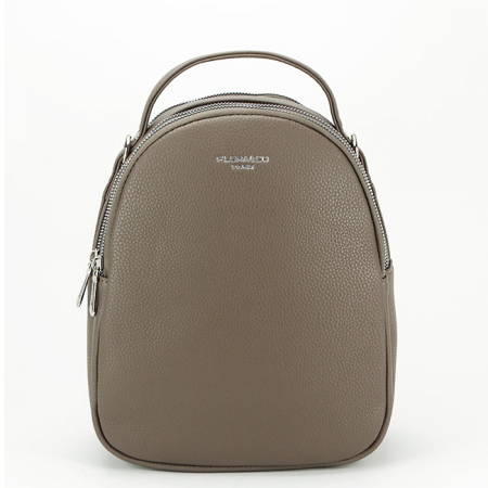 Rucsac maro taupe convertibil in geanta F3607 18 [1]