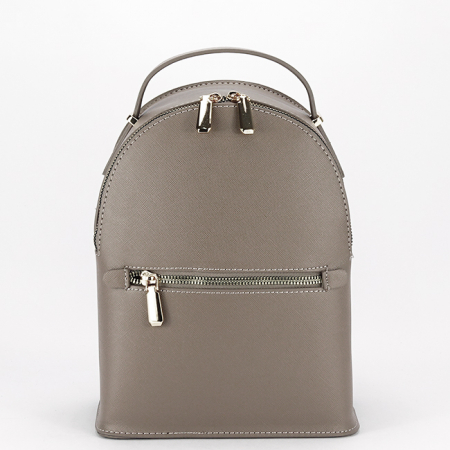 Rucsacuri - Rucsac maro taupe de dama Diana&CO Firenze, DYS602-3 119