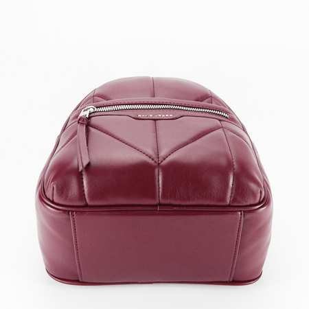 Rucsac mediu David Jones 6860-3 16 Bordo [4]